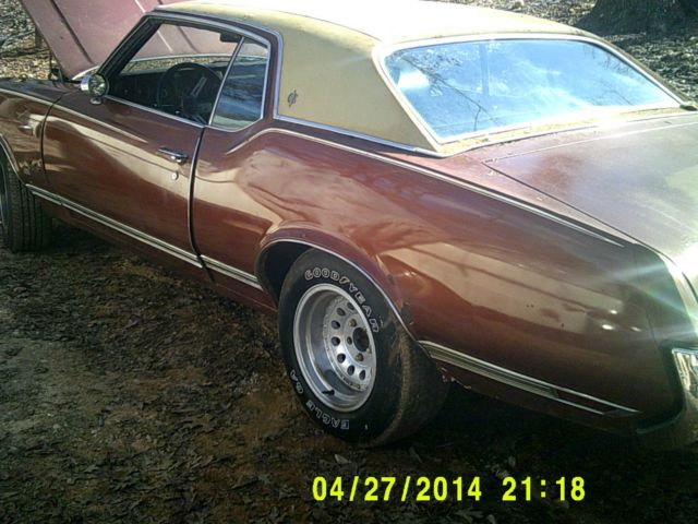 1971 coppertone Oldsmobile Cutlass Coupe