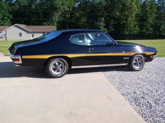1971 Black Pontiac GT-37 Coupe