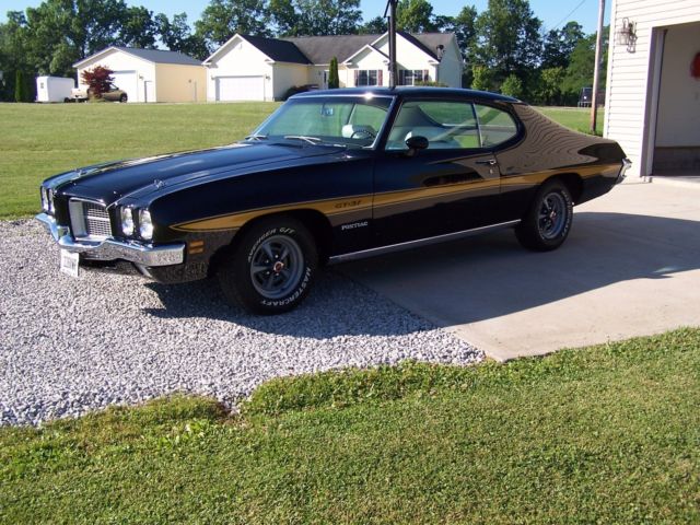 1971 Black Pontiac GT-37 Coupe