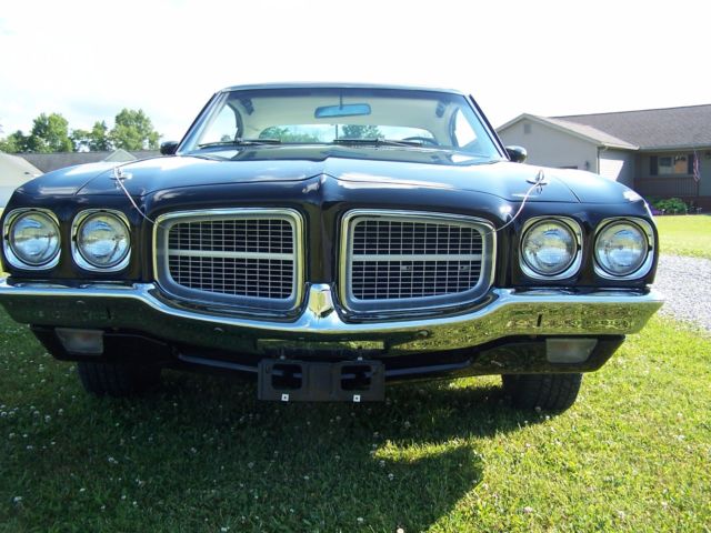 1971 Black Pontiac GT-37 Coupe