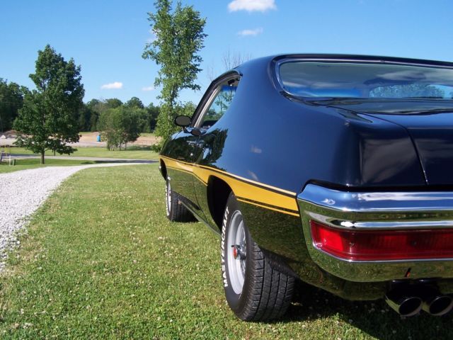 1971 Black Pontiac GT-37 Coupe