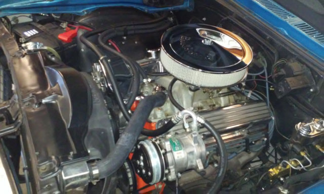 1971 Blue Chevrolet Nova