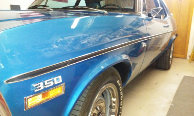 1971 Blue Chevrolet Nova