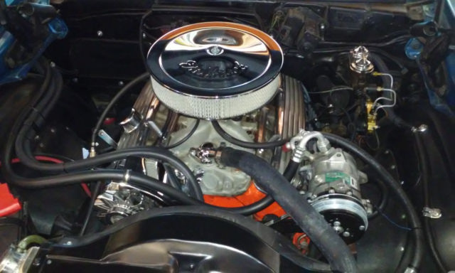 1971 Blue Chevrolet Nova