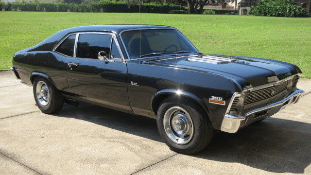 1971 Black Chevrolet Nova