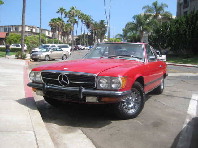 1971 Red Mercedes-Benz SL-Class