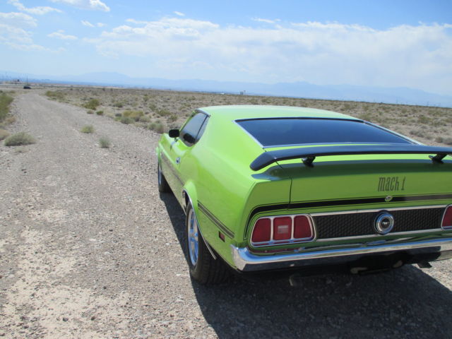 1971 Grabber Lime Ford Mustang Mach 1 