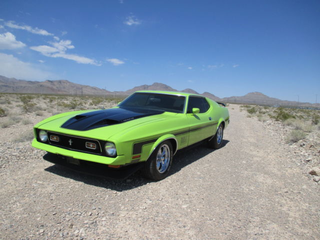 1971 Grabber Lime Ford Mustang Mach 1 