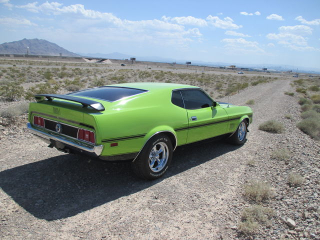 1971 Grabber Lime Ford Mustang Mach 1 