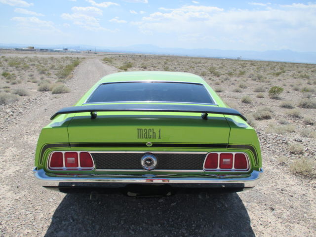 1971 Grabber Lime Ford Mustang Mach 1 
