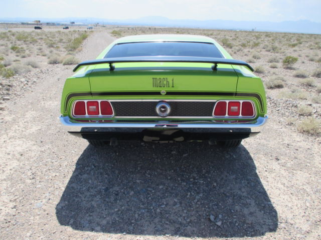 1971 Grabber Lime Ford Mustang Mach 1 