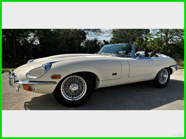 1971 White Jaguar E-Type