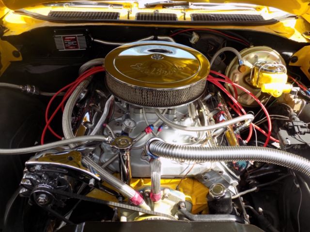 1971 Yellow Oldsmobile 442 Convertible