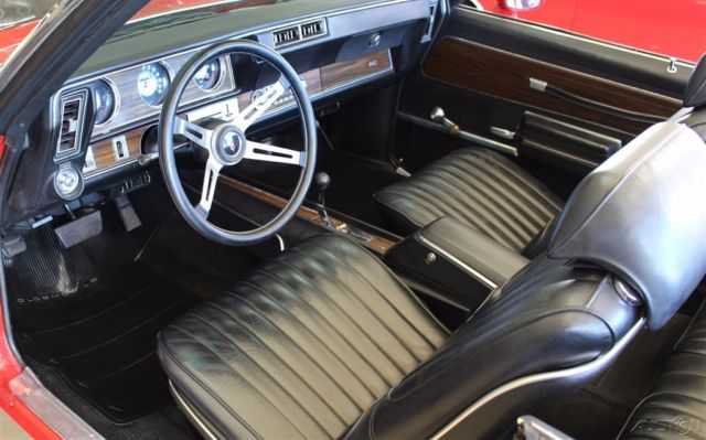 1971 Black Oldsmobile Cutlass Convertible