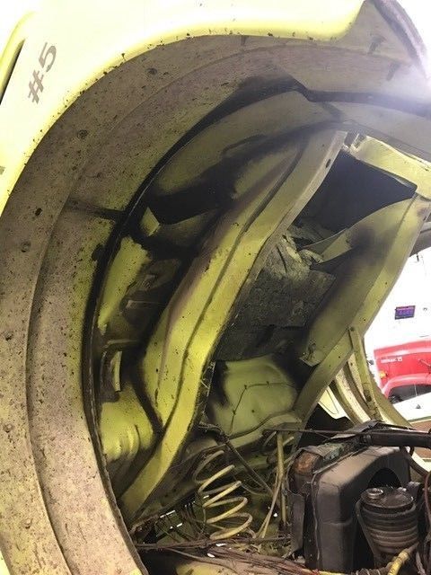 1971 Green Ford 4WD cabover fire truck