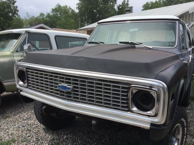 1971 Orange Chevrolet Blazer