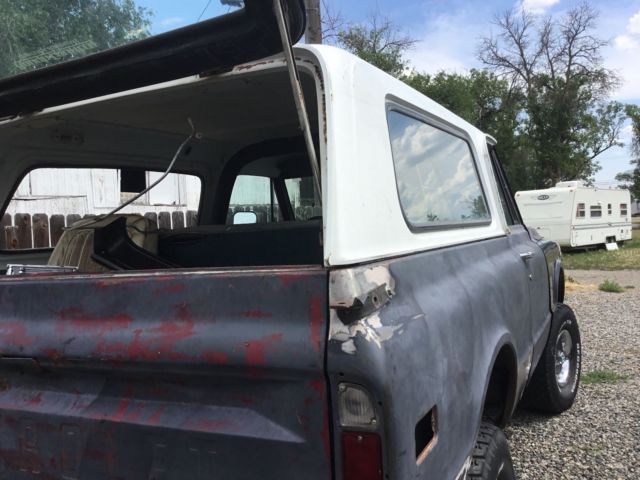 1971 Orange Chevrolet Blazer