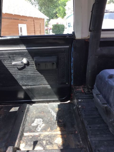 1971 Orange Chevrolet Blazer