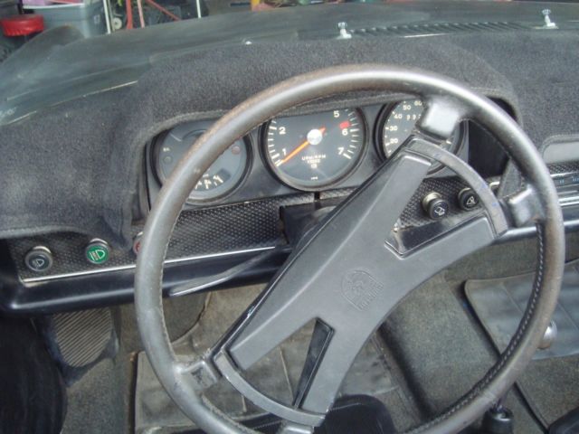 1971 Black Porsche 914 targa top