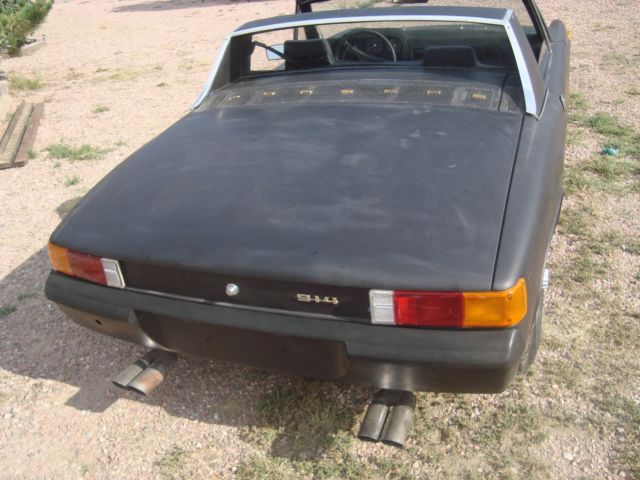 1971 Black Porsche 914 targa top