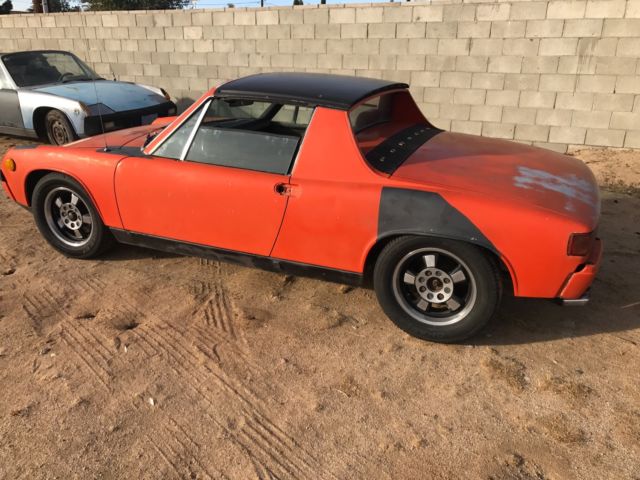 1971 Orange Porsche 914
