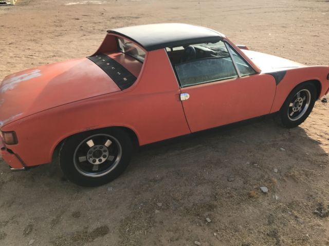 1971 Orange Porsche 914