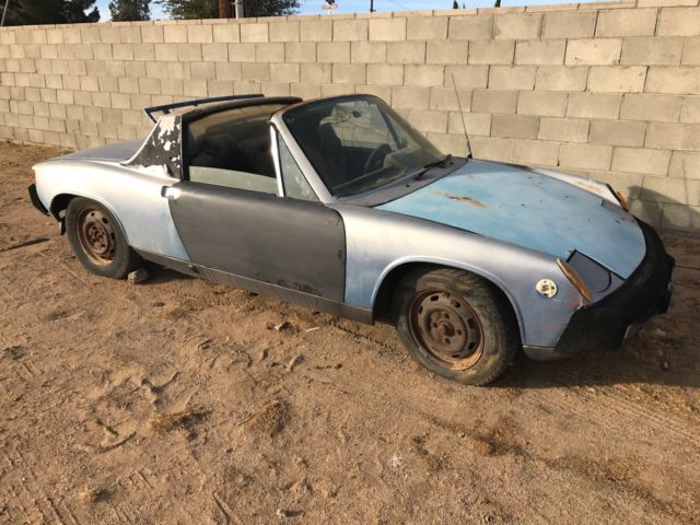 1971 Orange Porsche 914