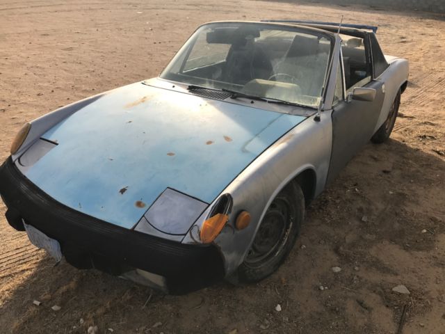 1971 Orange Porsche 914