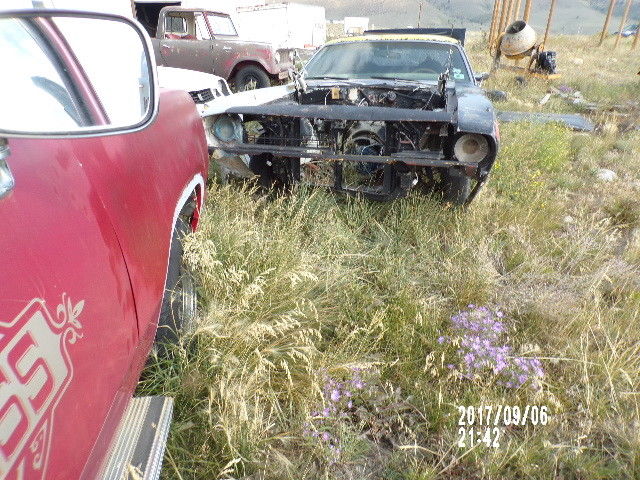 1970 Black Plymouth Barracuda Coupe