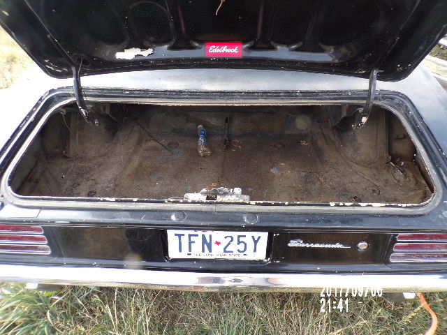 1970 Black Plymouth Barracuda Coupe