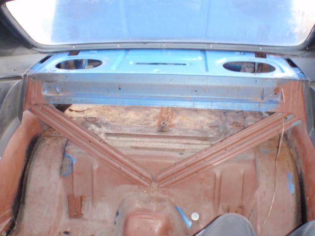 1971 Blue Plymouth Barracuda Coupe