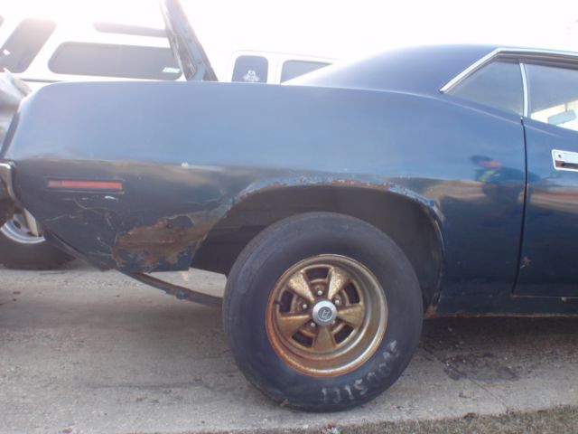 1971 Blue Plymouth Barracuda Coupe