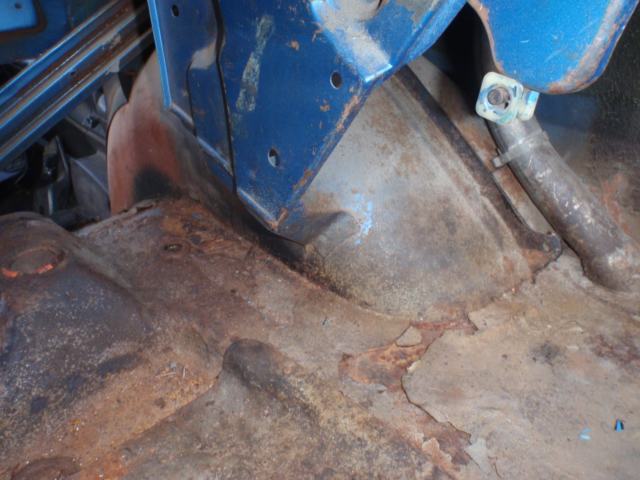 1971 Blue Plymouth Barracuda Coupe