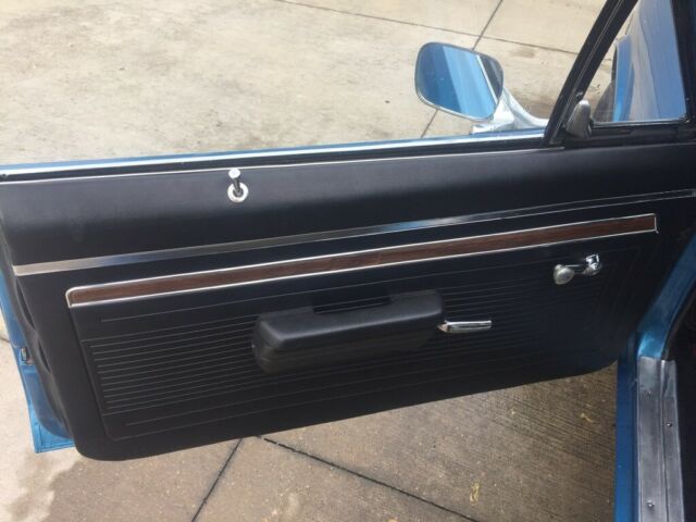 1971 Blue Chevrolet Nova Coupe