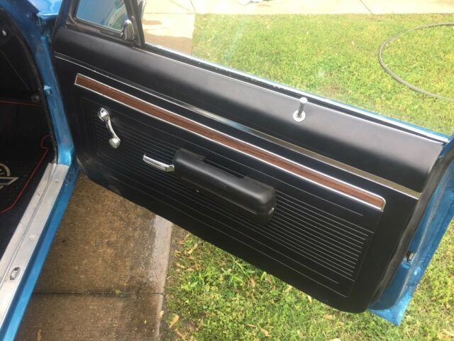 1971 Blue Chevrolet Nova Coupe