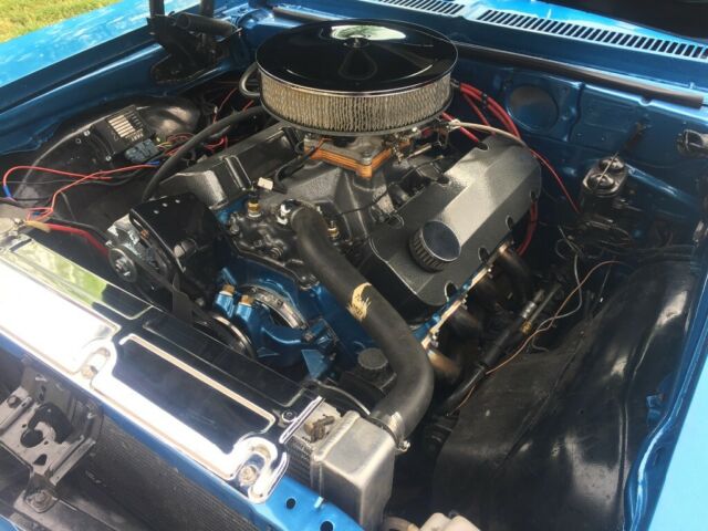 1971 Blue Chevrolet Nova Coupe