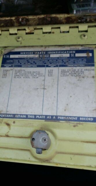 1971 Yellow Chevrolet C-10