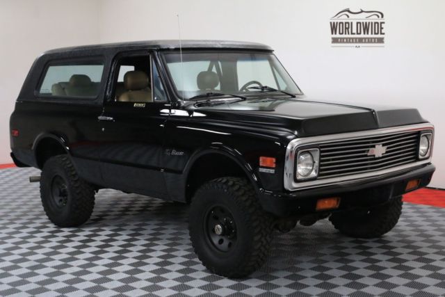 1971 Black Chevrolet Blazer