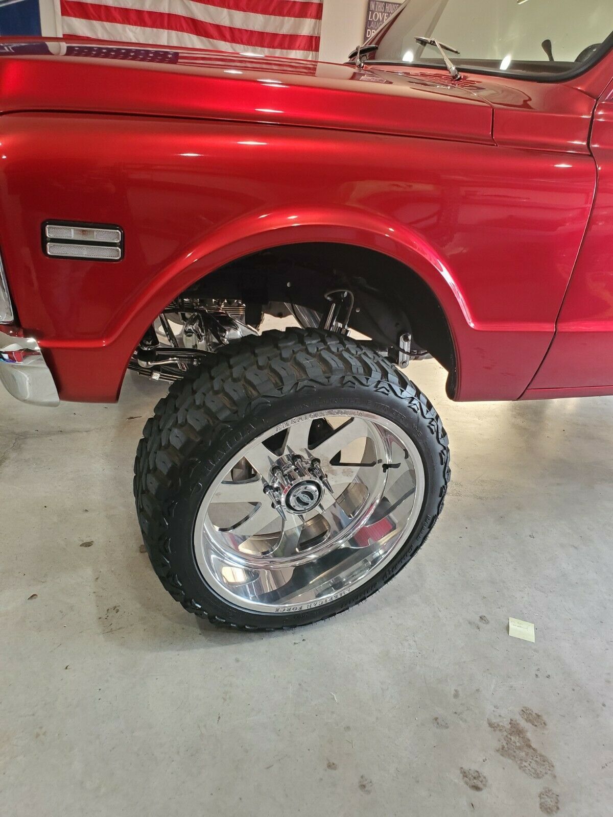 1971 Red Chevrolet Blazer
