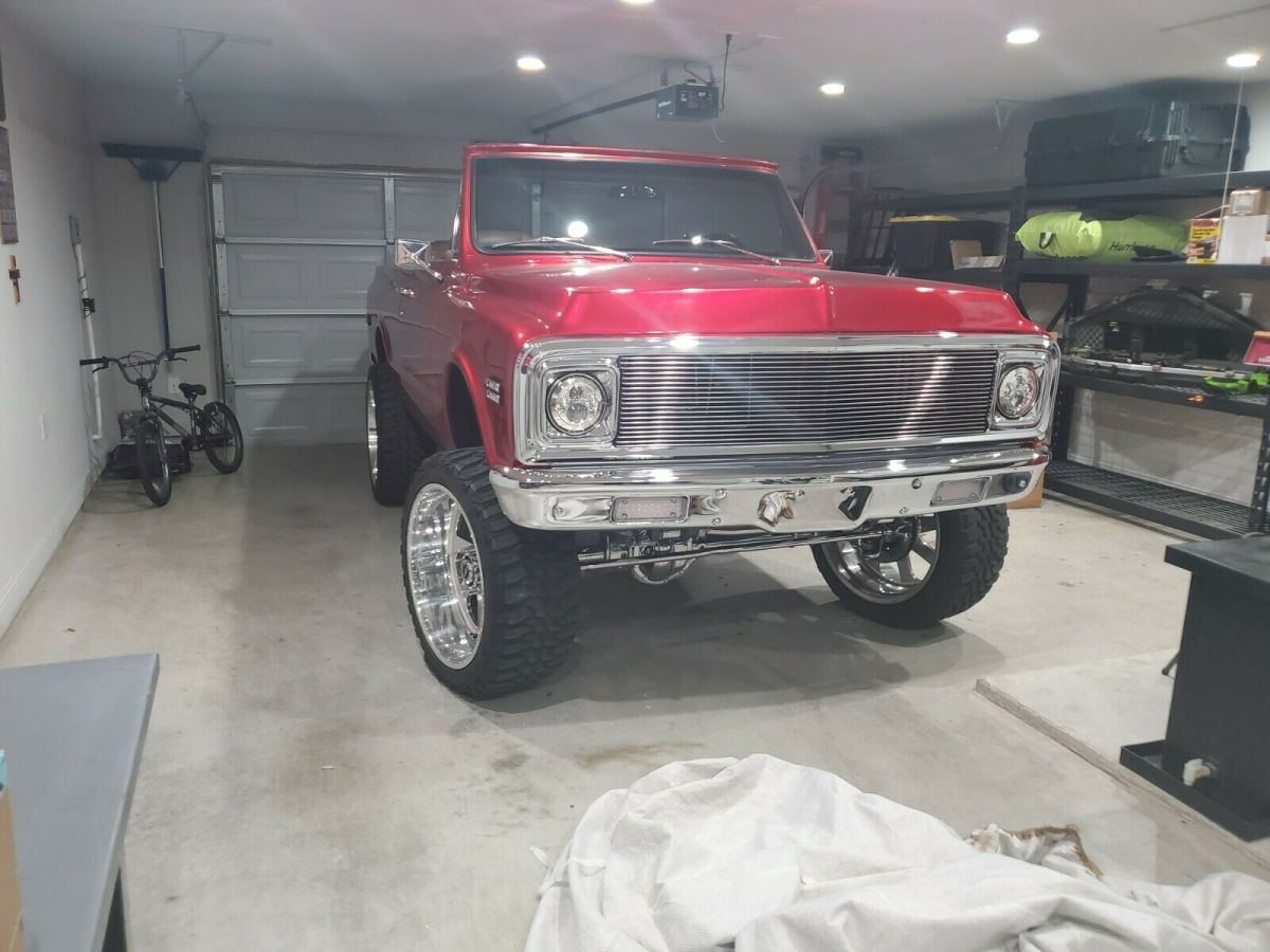 1971 Red Chevrolet Blazer