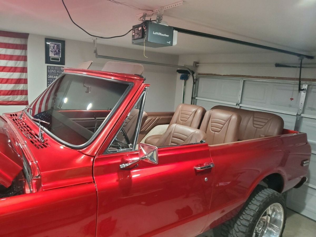 1971 Red Chevrolet Blazer