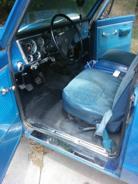 1971 Blue Chevrolet Blazer Convertible