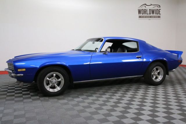1971 Blue Chevrolet Camaro