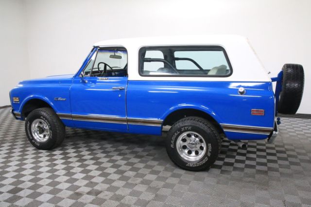 1971 Blue Chevrolet Blazer
