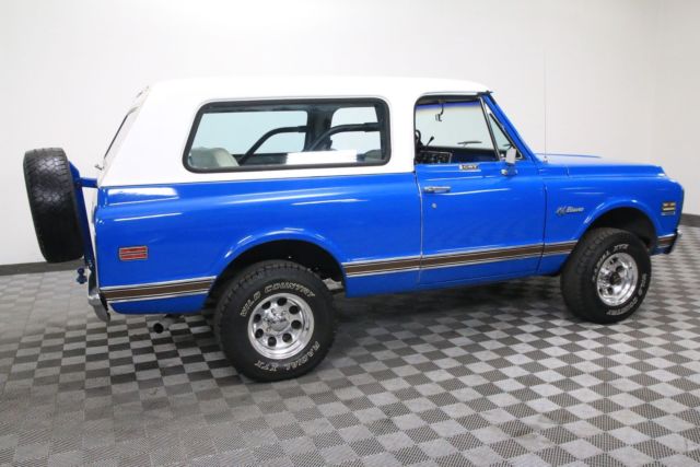 1971 Blue Chevrolet Blazer