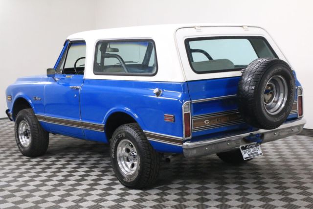 1971 Blue Chevrolet Blazer