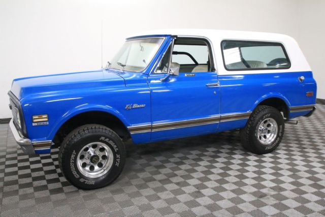 1971 Blue Chevrolet Blazer