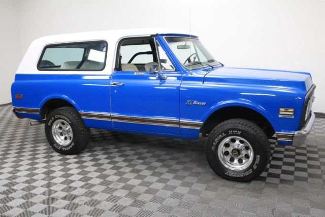 1971 Blue Chevrolet Blazer