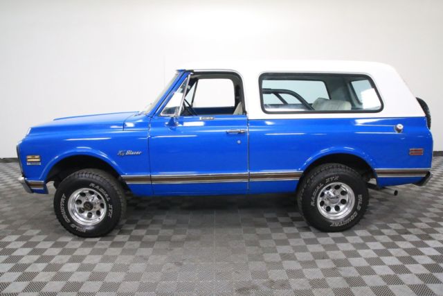 1971 Blue Chevrolet Blazer