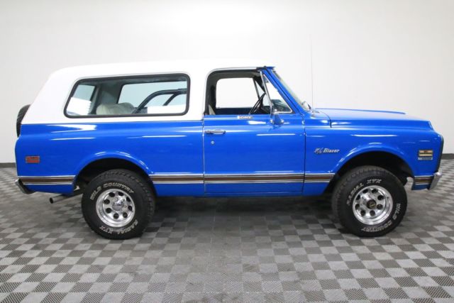 1971 Blue Chevrolet Blazer